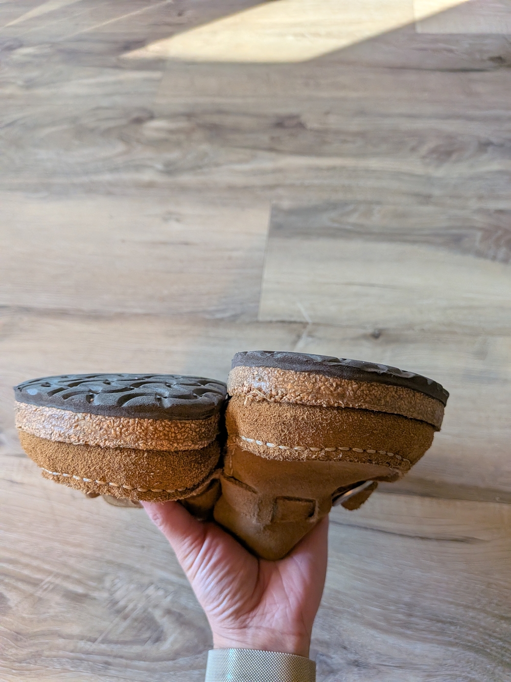 Birkenstock Buckley Clogs In Tea - Picture 8 of 8